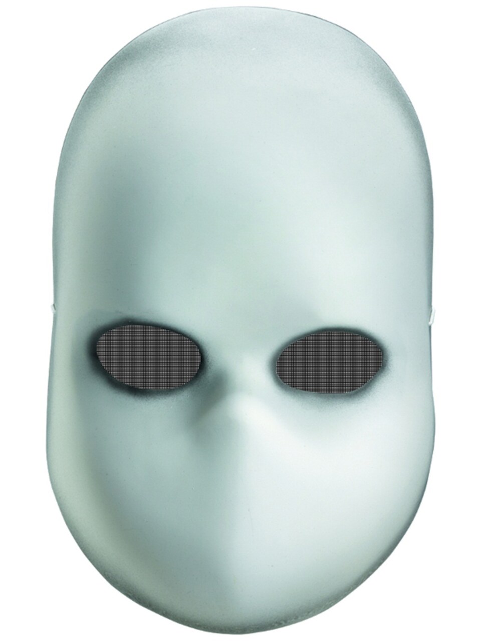 New Scary Halloween Costume Adult's Blank White Baby Doll Face Mask Facemask